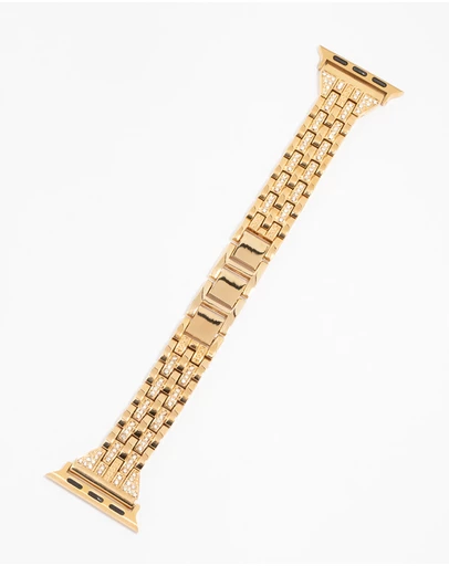 Lovisa - Gold Diamante Chain Watch Band 38/40/41 mm