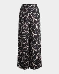 Forcast - Pip Linen Blended Pants