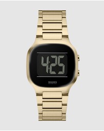 Skagen - Mellem Digital Gold Tone Digital Watch
