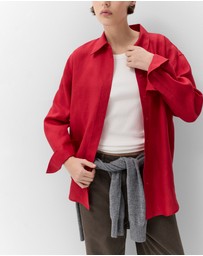 UNISON - The Classic Oversized Linen Shirt