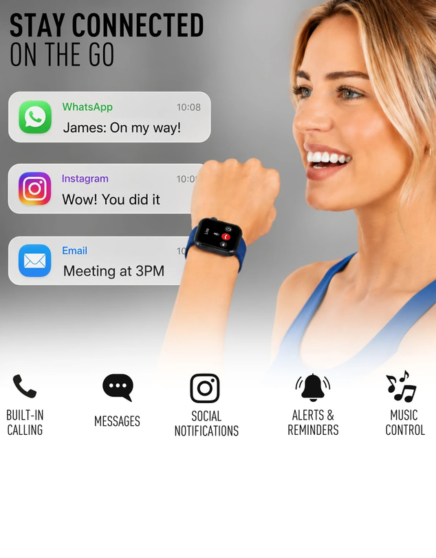 Reflex Active - Spectra 300S Navy Smart Watch