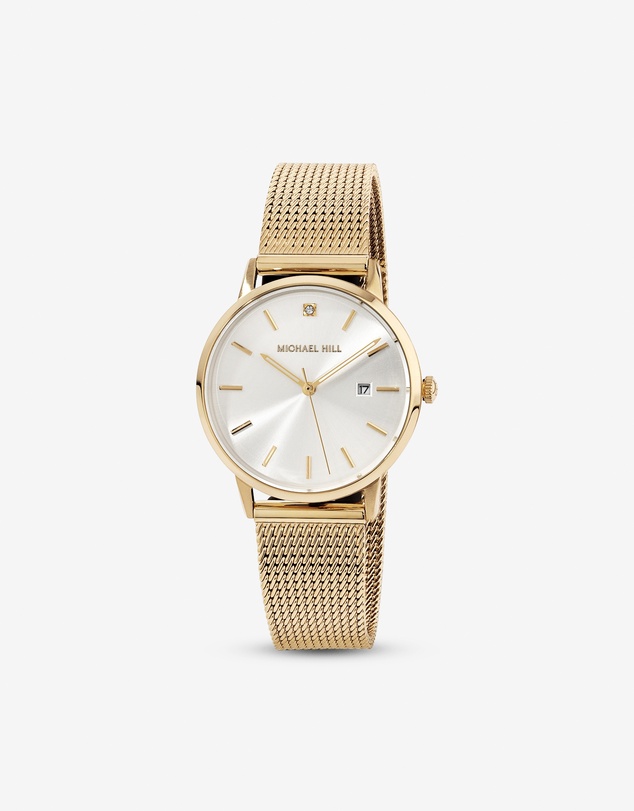 Michael Hill - Ladies Watch in Gold Tone Stainless Steel
