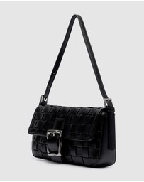 Brie Leon - Lena Woven Baguette Bag