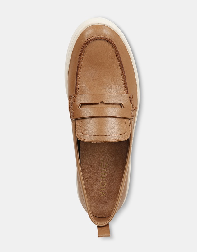 Vionic - Uptown Loafer - Camel Leather