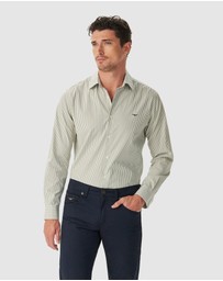 R.M.Williams - Sommers Poplin Stripe Shirt