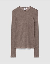 & Other Stories - LS Wool Top