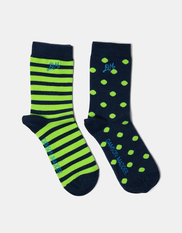 Damson Madder - 2-Pack Calf Socks
