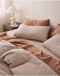 Sheet Society - Leo Washed Cotton Quilt Cover Set