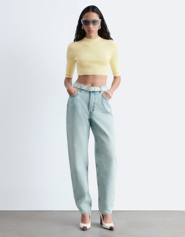 & Other Stories - Slim-Fit Cropped T-Shirt