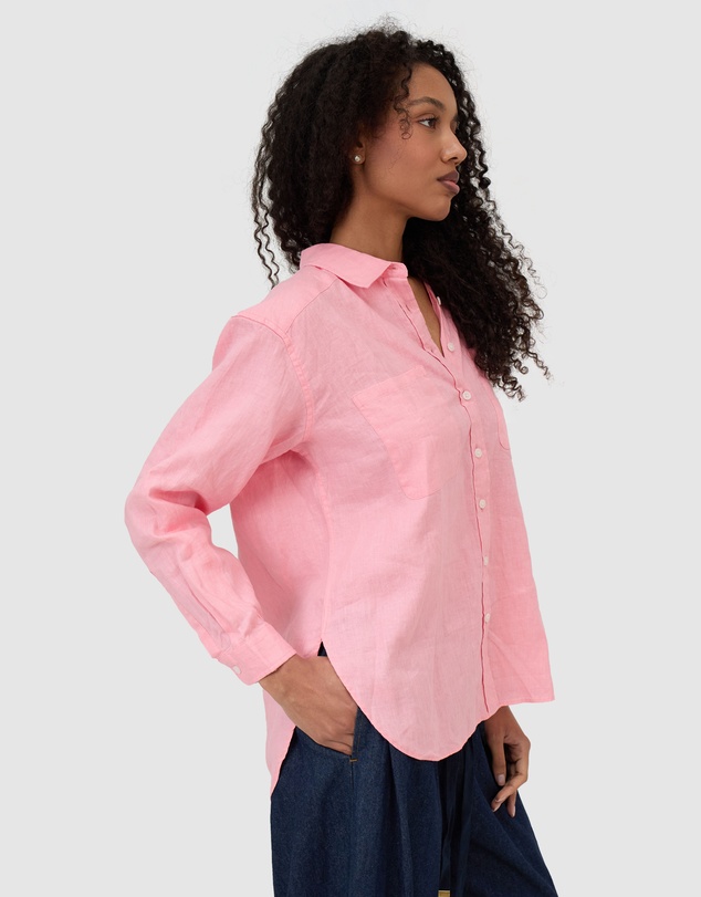 CAMIXA - Luna Oversize Linen Shirt