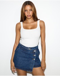Dazie - Solange Crossover Mini Skort