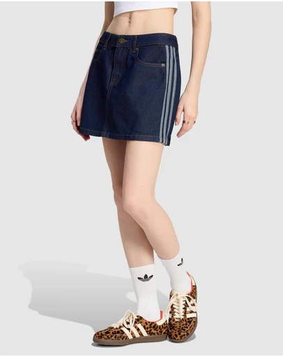 adidas Originals - Mid Rise Denim Skirt