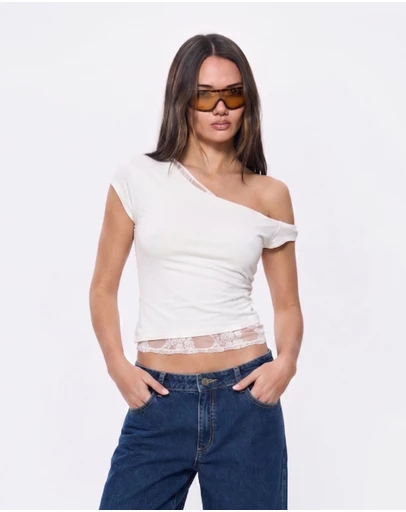 Abrand - Halle Off Shoulder Top