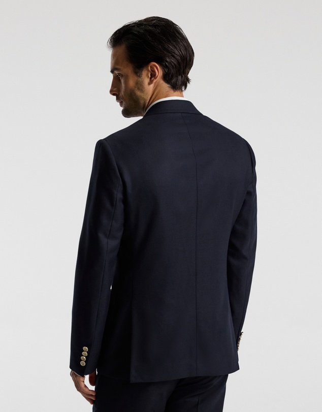 Calibre - Tailored Wool Blazer Navy