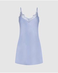 Hunkemoller - Satin Lace Slipdress