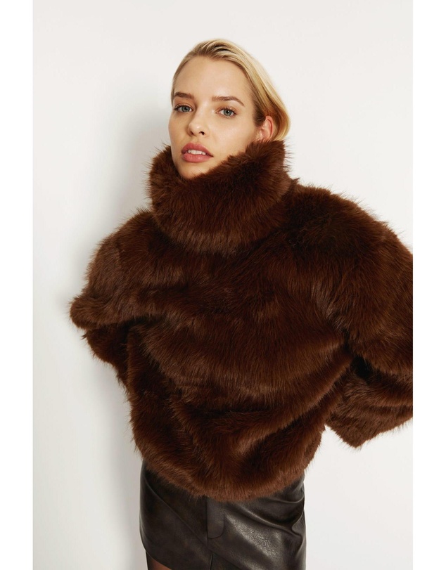 Bardot - Renata Faux Fur Jumper