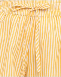 Petal & Pup - Mattina Shorts - Mango Stripe