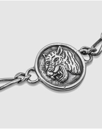 Haze & Glory - ICONIC EXCLUSIVE - Bracelet Coin Tiger in 925 Sterling Silver