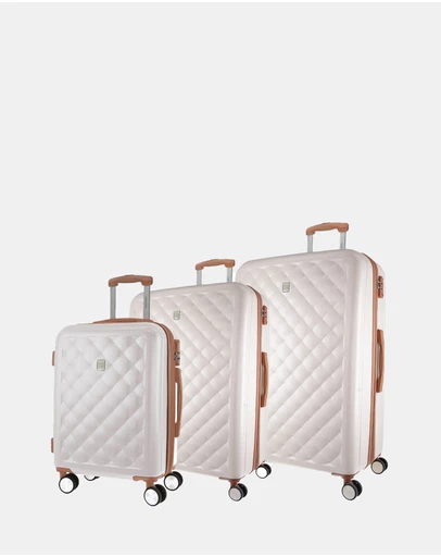 Pierre Cardin - Pierre Cardin Hard Shell 3-Piece Luggage Set
