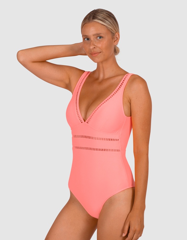 Baku Swimwear - Rococco Longline One Piece Swimsuit