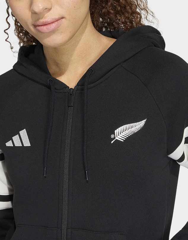 adidas Performance - Black Ferns Leisurewear Full Zip Hoody Women Track Top Womens