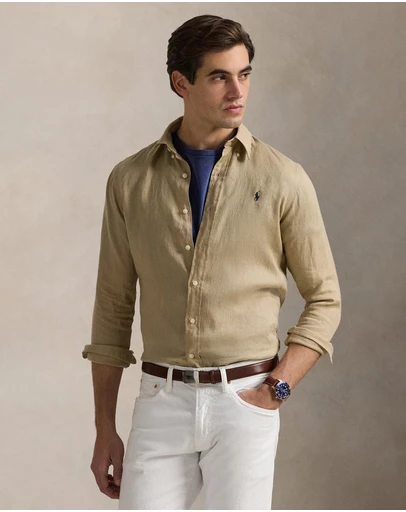Polo Ralph Lauren - Custom Fit Linen Shirt