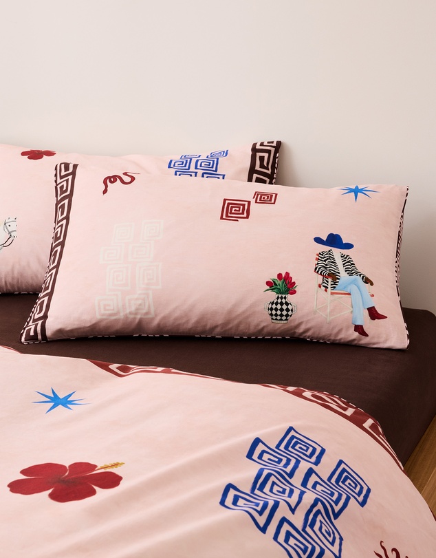 Sheet Society - Leo Washed Cotton Quilt Cover Set
