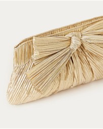 Loeffler Randall - Rayne Pleated Frame Clutch with Bow