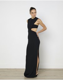 Cirkular - Pre-Loved - Scanlan Theodore Structured Cut Out Dress