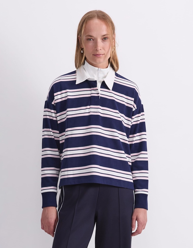 Sportscraft - Kiaya Cropped Rugby Shirt
