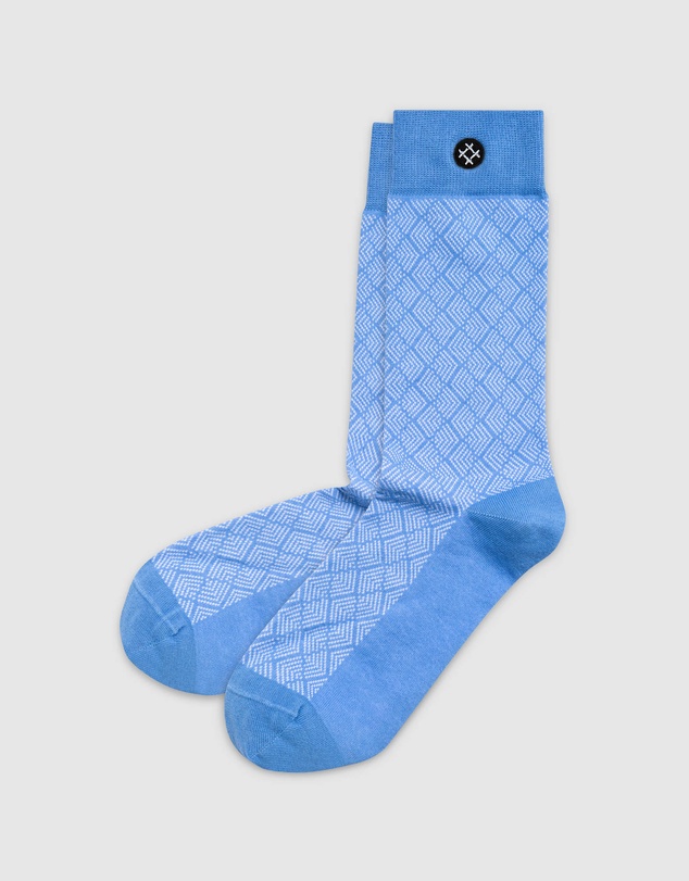 Sockdaily - Marble 6 Pack Crew Socks