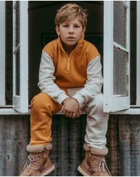 Olive & The Captain - Marigold Cosy Block Track Pants