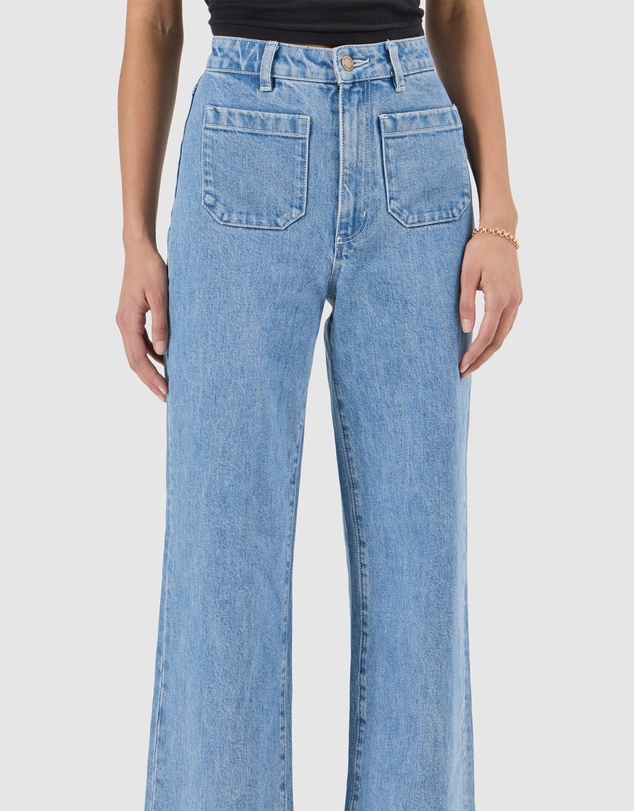 Rolla's - Sailor Jean Long - Lily Blue