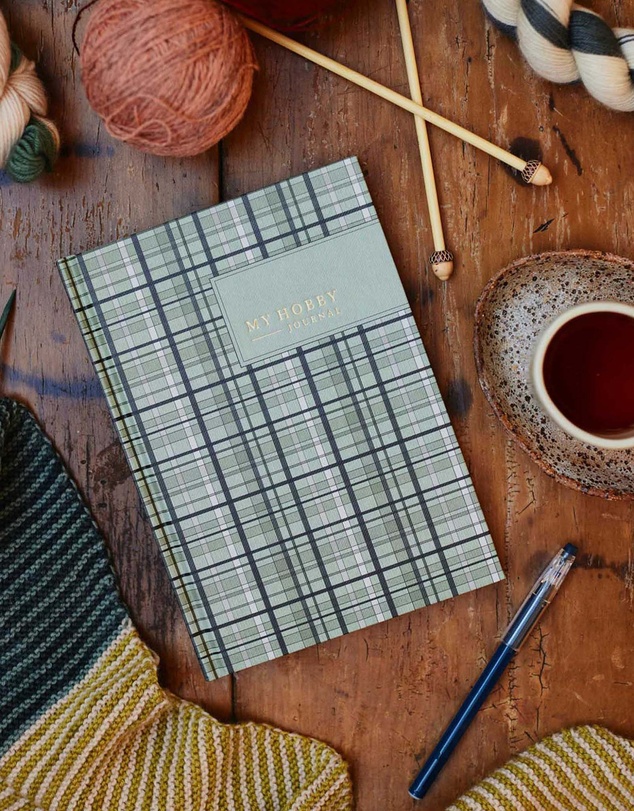 Write to Me - My Hobby Journal. Dot Planner. Grey