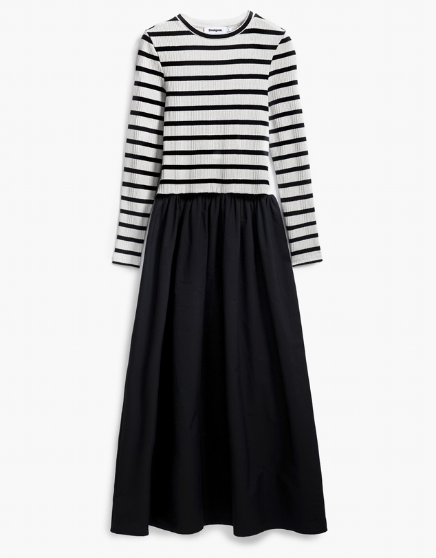 Desigual - Combined midi dress