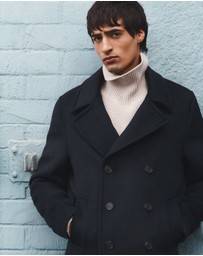 Country Road - Wool Blend Pea Coat