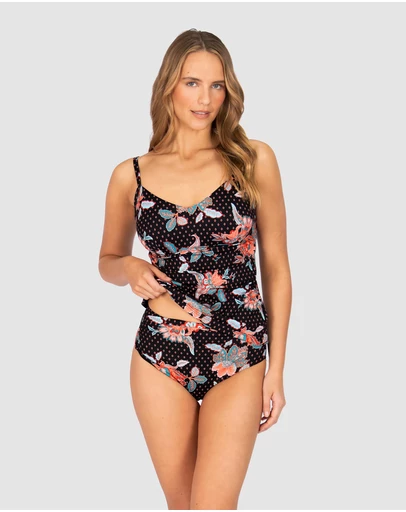 Baku Swimwear - Spice Temple D/E Cup Underwire Singlet Top