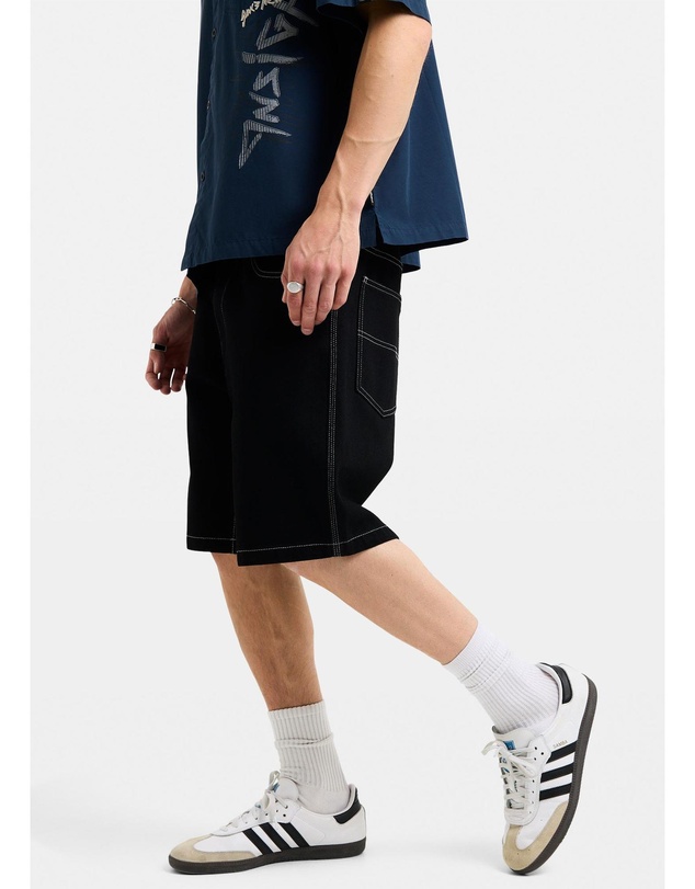 Insight - Knocker Contrast Stitch Jorts