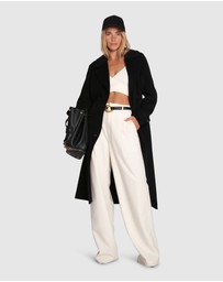 Belle & Bloom - Front Runner Belted Coat
