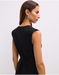The Fated - Mabel Vest Midi Dress