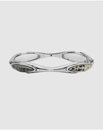Diesel - D Logo Silver Bracelet