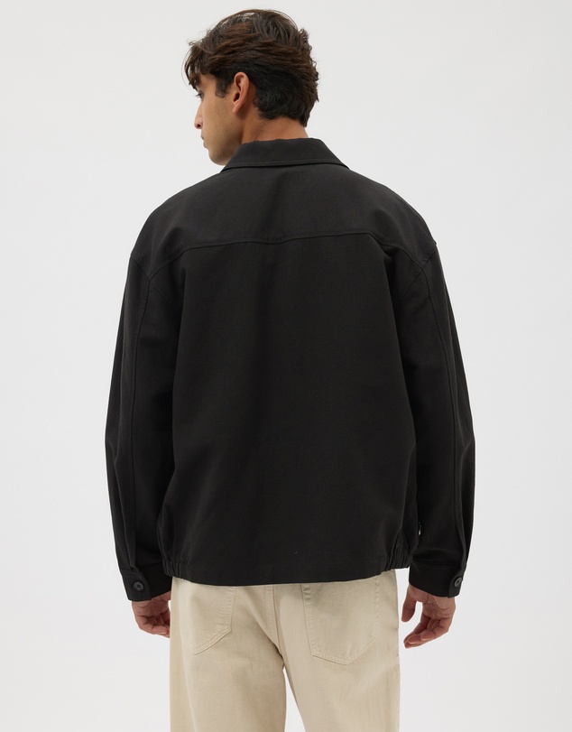 AERE - Linen Cotton Blend Jacket