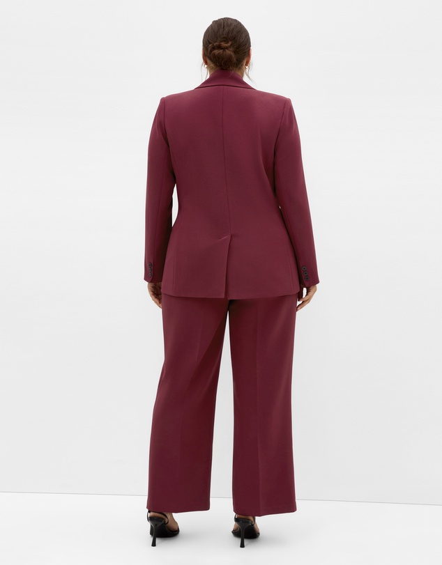 City Chic - Plus size JKT RELAXED ALENA S - Berry