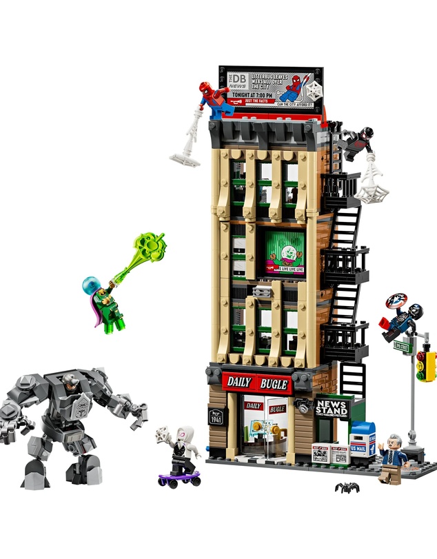 LEGO - 76342 Spiderman vs Mysterio The Daily Bugle