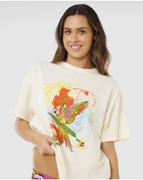 Rip Curl - Rip Curl x Farm Rio Wave Crest Heritage Tee