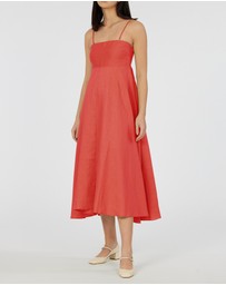 Amelius - Corinna Linen Midi Dress