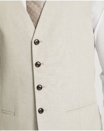 Oxford - Butterworth Linen Blend Waistcoat