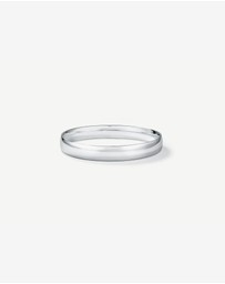 Michael Hill - 10mm Solid Round Bangle in Sterling Silver
