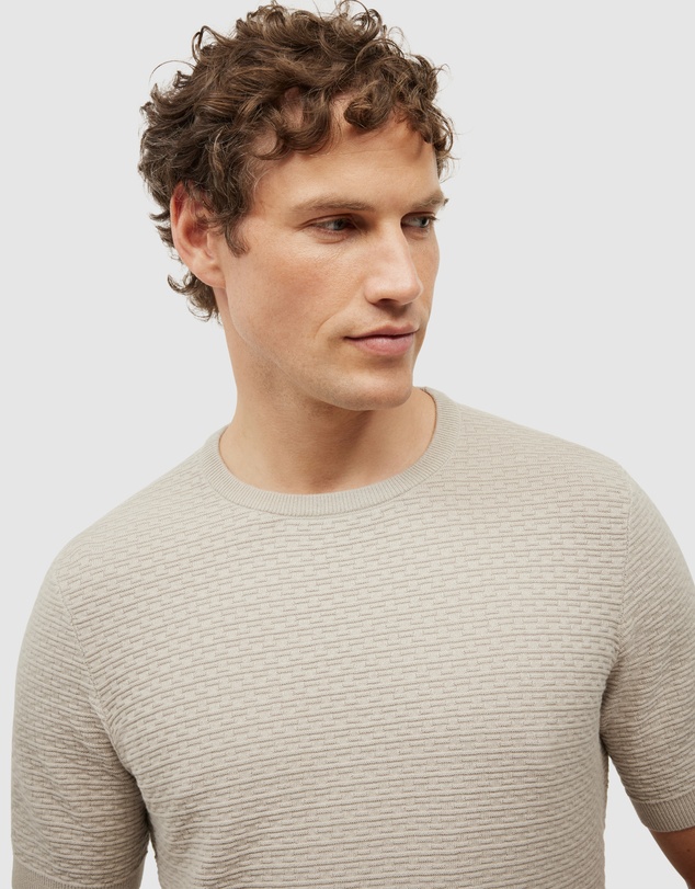 Politix - Frank Textured Short Sleeve Knit