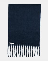 Morgan & Taylor - Ella Woven Scarf in Navy Blue